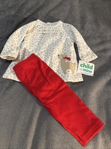 Traje de Navidad Infantil Child Of Mine Carters Talla 3-6 Meses Nuevo con Etiquetas - Imagen 1 de 4