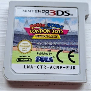 Mario und Sonic bei den Olympischen Spielen London 2012 Nintendo 3DS Spiel Cartridge PAL - Bild 1 von 6