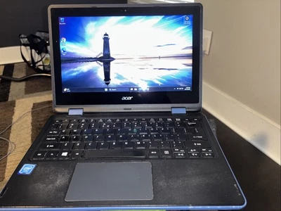 Portátil Acer Aspire R3 131T 11" Intel Celeron todo funciona PANTALLA TÁCTIL Foto 1 de 2