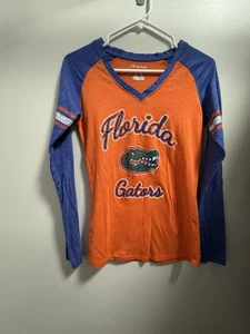 Camiseta para mujer Champion Elite UF Florida Gators raglán cuello en V LS talla S - Imagen 1 de 7