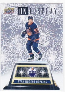 22/23 UD..RYAN NUGENT-HOPKINS..ON DISPLAY INSERT..# OD12..OILERS..COMBINED SHIP - Picture 1 of 2