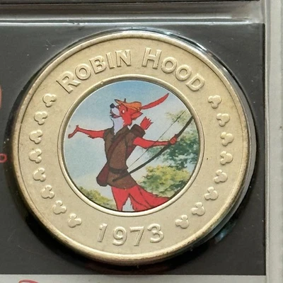 Monedas Disney Decades #38 Robin Hood 1973 selladas Foto 1 de 4