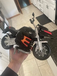GI Joe-Max Steel 2000 Mattel Motorcycle for 12"Action Figure W/ 2 DARTS Vintage - Picture 1 of 16