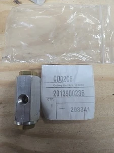 1 PIEZA Nueva Válvula de Soplado para Compresor de Aire Quincy 128826-1 - Imagen 1 de 4