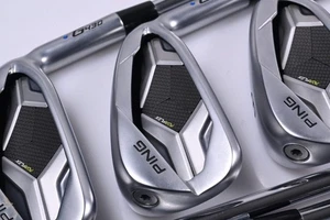 Ping G430 Irons / 6-PW+45°+54° / Blue Dot / Regular Flex Ping AWT 2.0 Shafts - Picture 1 of 7