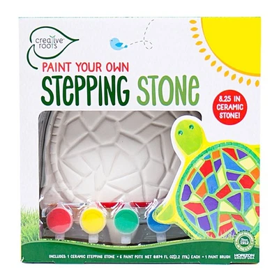 Creative Roots Mosaic Turtle DIY Stepping Stone Kit Includes Ceramic Stone & ... - Image 1 of 4