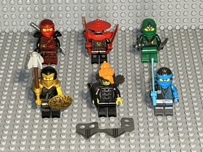 LEGO NINJAGO MINIFIGURE LOT! MISAKO,NYA,LLOYD ZX, COLE( skull socerors), KAI  - Image 1 of 4