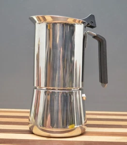 Vintage Acero Espresso Coffee Percolator Inox 18/10 Stainless  - Looks Unused - Picture 1 of 11