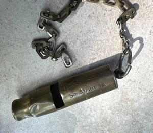 VINTAGE BOY SCOUT WHISTLE - Picture 1 of 11