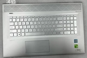 HP ENVY 17m-w000 OEM reposamanos teclado panel táctil con piezas laterales y cubierta - Imagen 1 de 7