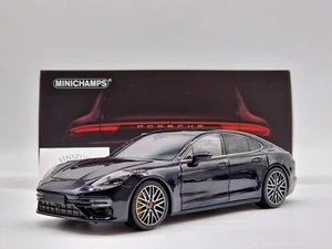 Porsche Panamera Turbo S 2020 Gentian Blue 1:18 Minichamps 113061075 • NEU&OVP - Bild 1 von 6