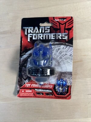 Optimus Prime Juguete Pesca Bobber Transformers Lake Stream Bañera Divertido Azul Rojo Nuevo en Paquete Foto 1 de 4