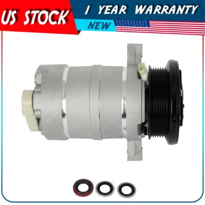 AC Compressor For Cadillac DeVille Eldorado Fleetwood 1989-1990 - Image 1 of 4
