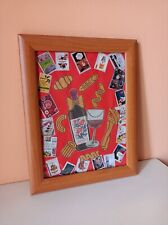 Quadro Collage "Festa in Cucina" con Cornice 22 x 28 cm