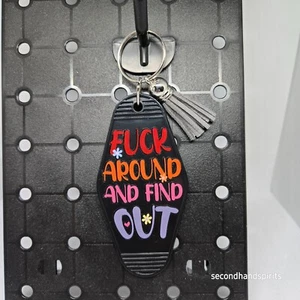 Portachiavi motel classico nostalgico FAFO - Foto 1 di 1