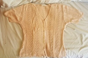 Vintage women's, short-sleeved sweater top - Picture 1 of 5