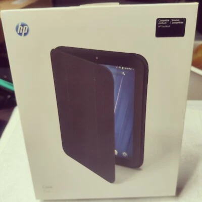 Genuine HP Touchpad Tablet Case Folio Folding FB343AA#AC3 Blk BRAND NEW SEALED - Image 1 of 4