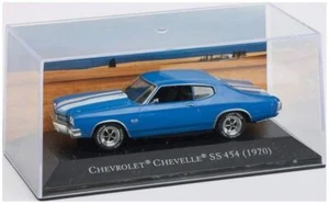Chevrolet Chevelle SS 454 (1970) - Azul - Modelo de coche 1/43 - Altaya / Atlas - Imagen 1 de 2