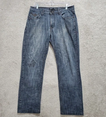 Pepe Holborine Jeans Men's 34 X 29 Blue Denim Mid-Rise Regular Fit Straight Leg - Image 1 of 4