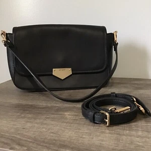 GUESS Black Convertible Handbag and Crossbody Purse Bag - Picture 1 of 12