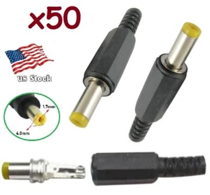 Paquete de 50 conectores de enchufe de alimentación de CC hembra de 1,7 mm x 4,0 mm *10 mm - Imagen 1 de 6