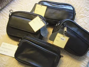 Men's Accessory Bags Soft Leather Women's Utility Bags Tools Wallet Cell Phones - Picture 1 of 47