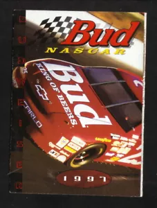 Winston Cup Ricky Craven 1997 Pocket Schedule Budweiser - Picture 1 of 2