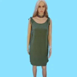 NEW! Womens Sanctuary XL olive green Tank t-shirt dress - Picture 1 of 7