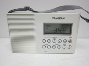 built in shower radio