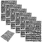 12 Sheets Alphabet Decals DIY Letters Stickers and Number for Decor Small
