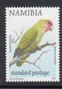 NAMIBIA Rosyfaced Lovebird MNH stamp - Picture 1 of 1