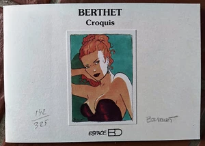 BERTHET - PIN-UP Skizzenbuch - EspaceBD - Bild 1 von 3