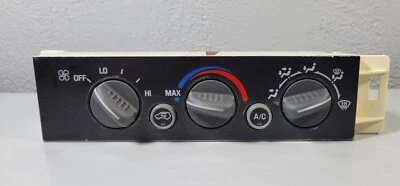 Unidad de interruptor de panel de control de calefacción aire acondicionado para Chevrolet GMC C1500 K1500 1996-2000 Foto 1 de 4