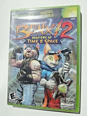 Blinx 2: Masters of Time & Space ORIGINAL XBOX USA GAME NEW SEALED - Image 1 of 4