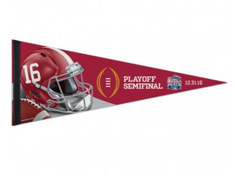 Alabama Crimson Tide 2016 College Football Playoff Semifinal Felt Pennant Cover