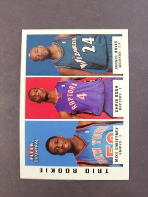 2003-04 Fleer Tradition Chris Bosh/Sweetney/Hayes Trío Novato #292 Foto 1 de 3