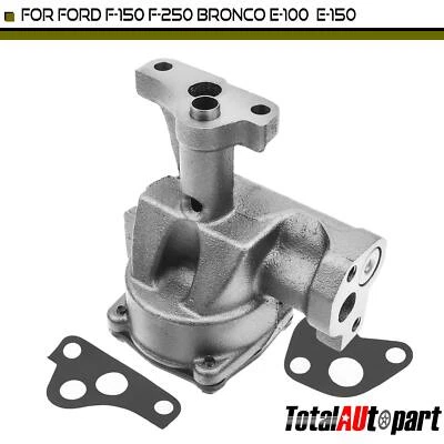 High Volume Oil Pump for Ford F-150 1975-1996 F-250 F-350 1965-1996 Bronco E-150 - Image 1 of 4
