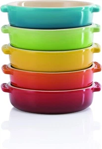 Le Creuset Plato Profundo Plato de Tapas 14 cm Arco Iris Resistente al Calor y al Frío Nuevo - Imagen 1 de 6