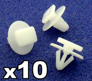 10x Opel Corsa C Passage de Roue Clips Bordure Attaches pour Extérieur PLASTIQUE - Picture 1 of 1