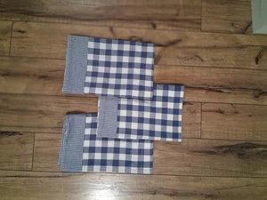 Cenefas Park Design Country Farmhouse azul/blanco 3 paneles ea. 32" x 12" - Imagen 1 de 3