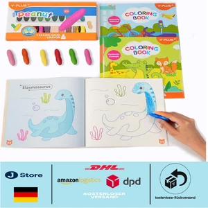 Erdnussform | 24 Farben | 3 Malbücher - Bild 1 von 7