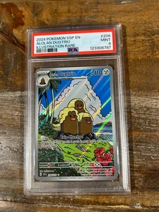 Pokemon 2024 Surging Sparks Illustration Rare ALOLAN DUGTRIO #208 PSA 9 Mint 2 - Picture 1 of 2
