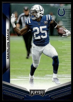 2019 Panini Playoff #56 Marlon Mack - Image 1 of 2