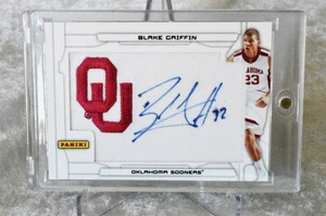 2009 Rookies & Stars National BLAKE GRIFFIN RC 🔥ON PATCH Auto OKLAHOMA SOONERS - Bild 1 von 3