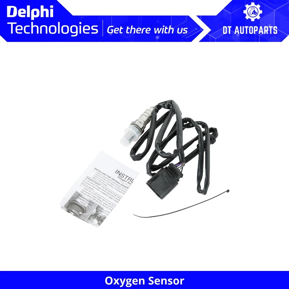 For 2001-2003 Volkswagen EuroVan 2.8L V6 Oxygen Sensor Rear Delphi 2002 - Image 1 of 4