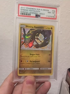 Pokemon Shining Rayquaza 56/73 Shining Legends - Englisch, PSA 8 - Bild 1 von 3