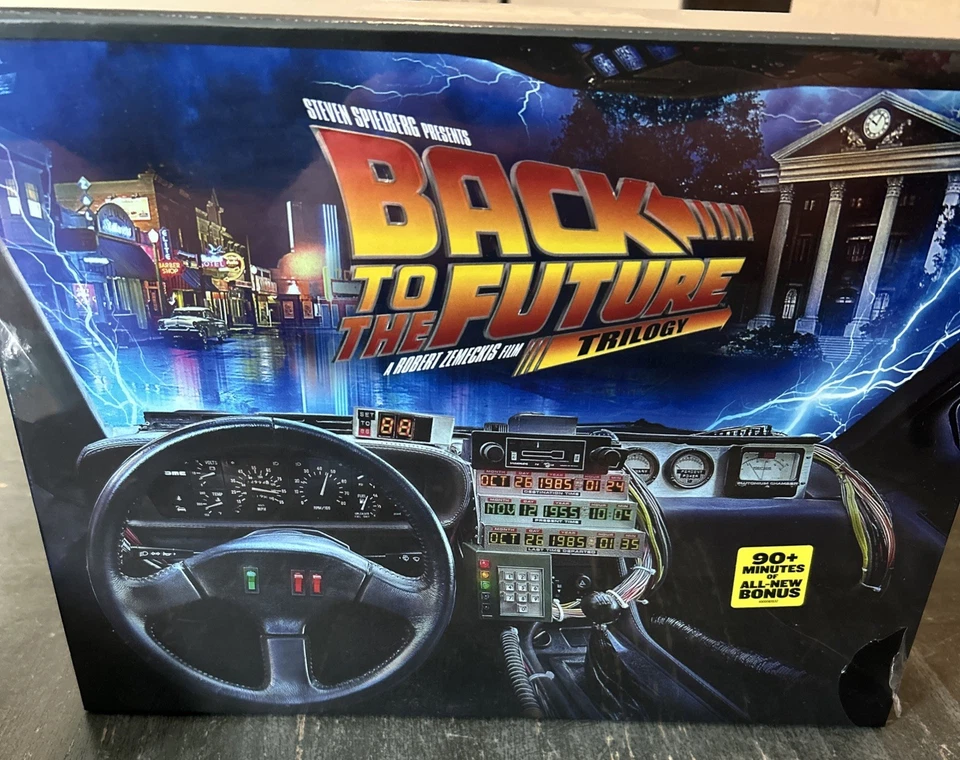 Back to the Future 40th Anniversary 4K Trilogy Steelbook Gift Set(read Desc) - Image 1 of 4