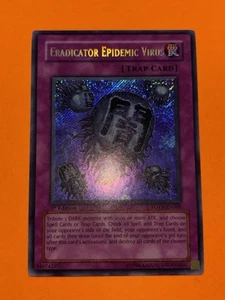 Yugioh Eradicator Epidemic Virus FOTB-EN068 Secret Rare 1st Edition NM Near Mint - Picture 1 of 4