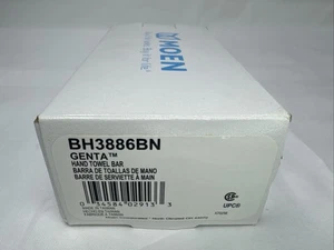 Moen Genta LX Gebürstetes Nickel Modern 6,8 Zoll Länge Handtuchhalter BH3886BN - Bild 1 von 4