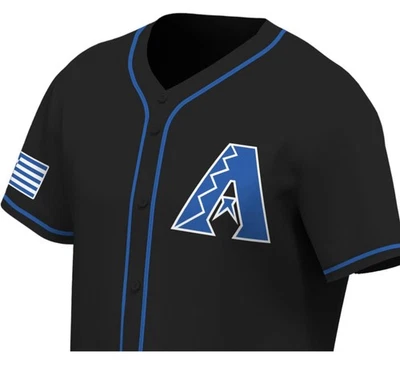 2025 Arizona Diamondbacks Greek  Heritage Special Event Jersey SGA- Size XL - Image 1 of 2